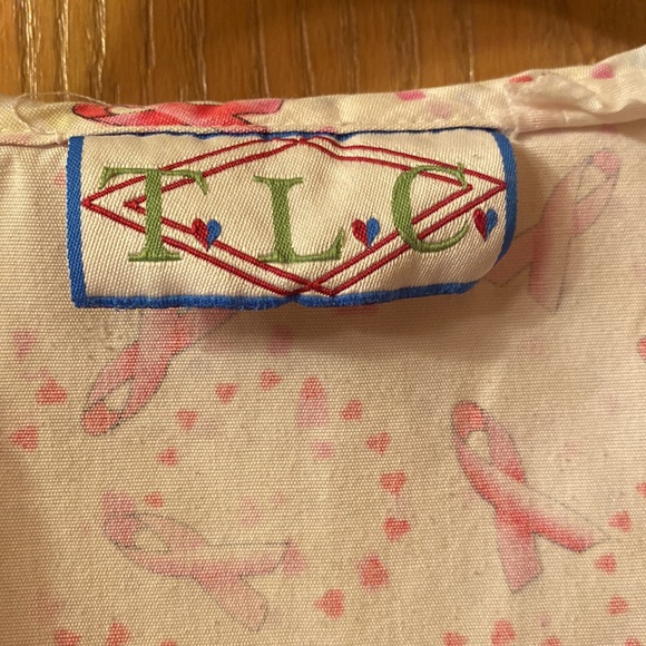 T.L.C. Breast Cancer Scrub Top - Picture 3 of 7